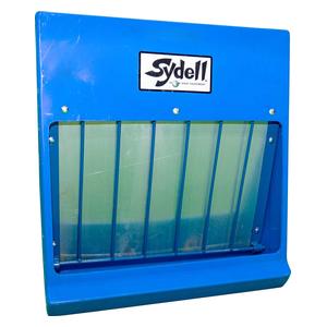 Poly Self-Feeder with Galvanized Insert for Sheep and Goats  Sydell
